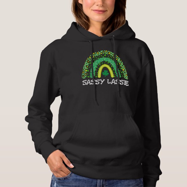Sudadera Día de los Patrocinadores Mujeres Divertidas Sassy (Anverso)