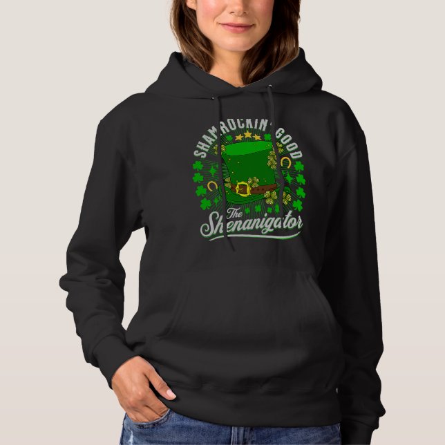 Sudadera Día de los Simpatizantes de Irlanda Día de los Sim (Anverso)