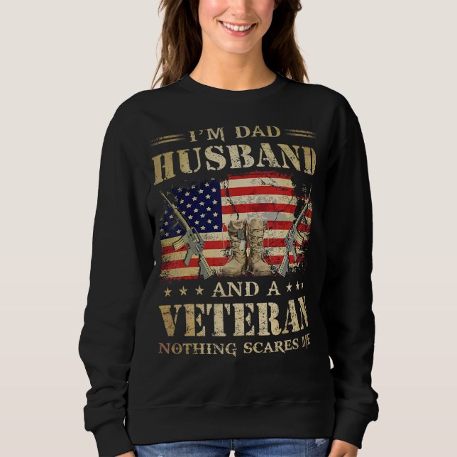 Sudadera Día de los Veteranos de la Bandera Estadounidense  (Anverso)