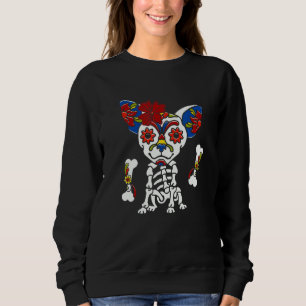 Sudadera Día de Muertos Calavera de Azúcar Mexicana Chihuah
