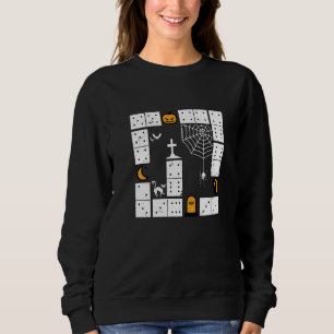 Sudadera Día de Muertos Dominó Halloween Fichas de Dominó T