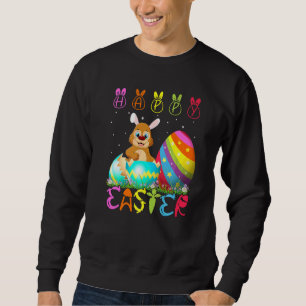 Sudadera Día de Pascua Grizzly Oso Coincidiendo Con La Fami