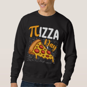 Sudadera Día de Pizza Pi Amantes de la Matemática Matemátic