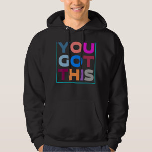 Sudadera Día De Prueba Motivador Para El Profesor Que Tiene
