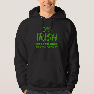 Sudadera Día de San Patricio Celta 0 Beso Irlandés De todos