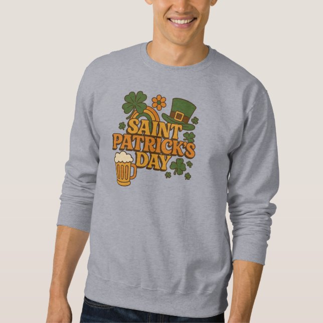 Sudadera Día de San Patricio de la década de 1970  (Anverso)