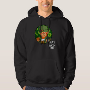 Sudadera Día de San Patricio Duende Esa Chica Pues