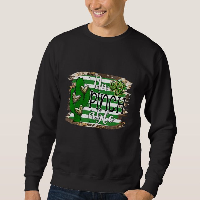 Sudadera Día de San Patricio, es mi suerte (Anverso)