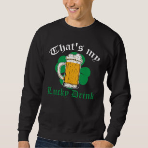 Sudadera Día de San Patricio Irlandés, ese es mi trago Afor