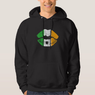 Sudadera Día de San Patricio Ligeros Irlanda Bandera Hombre