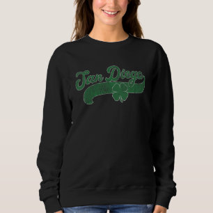 Sudadera Día de San Patricio Trébol de San Diego California