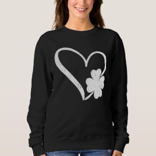 Sudadera Día de San Patricio Vintage Feliz Ve Afortunado Tr