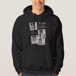 Sudadera Día de San Valentín Colage de 4 Fotos Personalizad