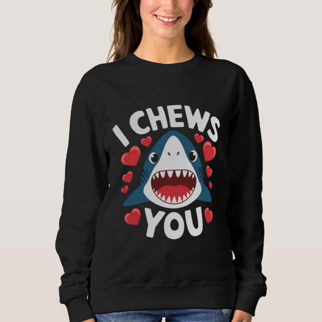 Sudadera Día de San Valentín Corazón Leopardo Lindo  (Anverso)