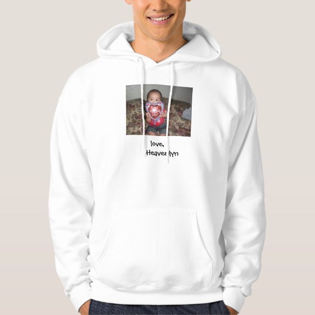 Sudadera Día de San Valentín feliz, papá (Anverso)