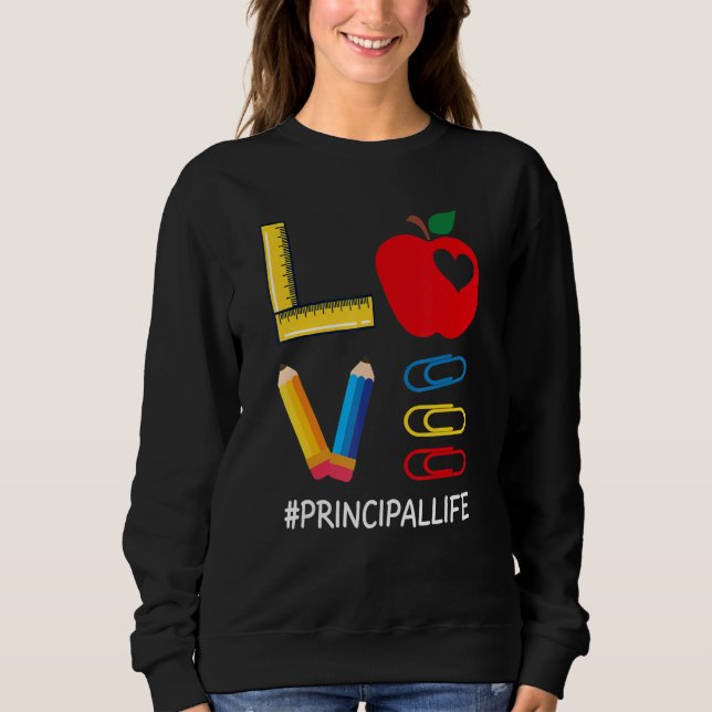 Sudadera DÍA DE SAN VALENTÍN Lápiz Apple Crayón Principe Li (Anverso)