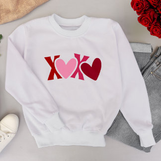 Sudadera día de San Valentín "XOXO"
