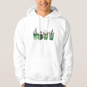 Sudadera Día de Santo Domingo café Lucky latte Green Irish 
