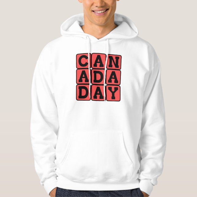 Sudadera Día del Canadá, Día Nacional del Canadá (Anverso)