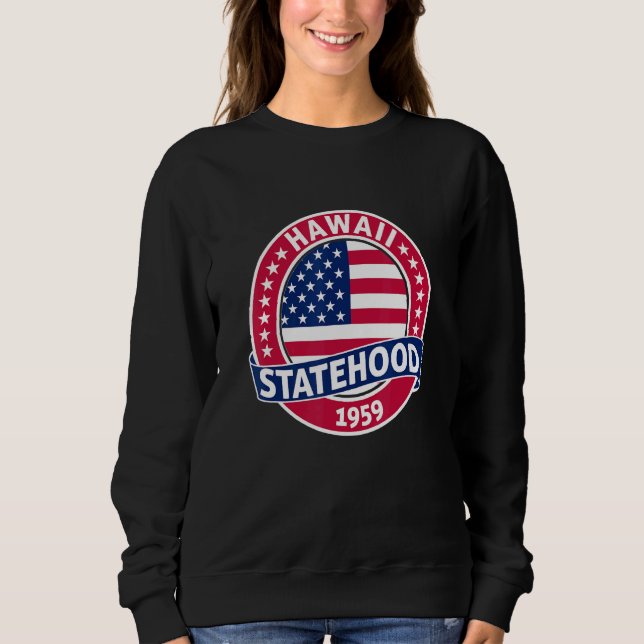 Sudadera Día del Estado de Hawái (Anverso)