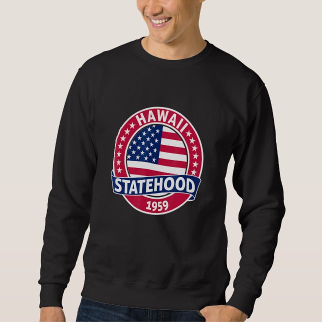 Sudadera Día del Estado de Hawái (Anverso)