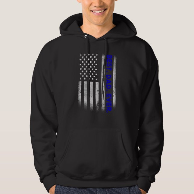 Sudadera Día del Padre de la Bandera Americana (Anverso)
