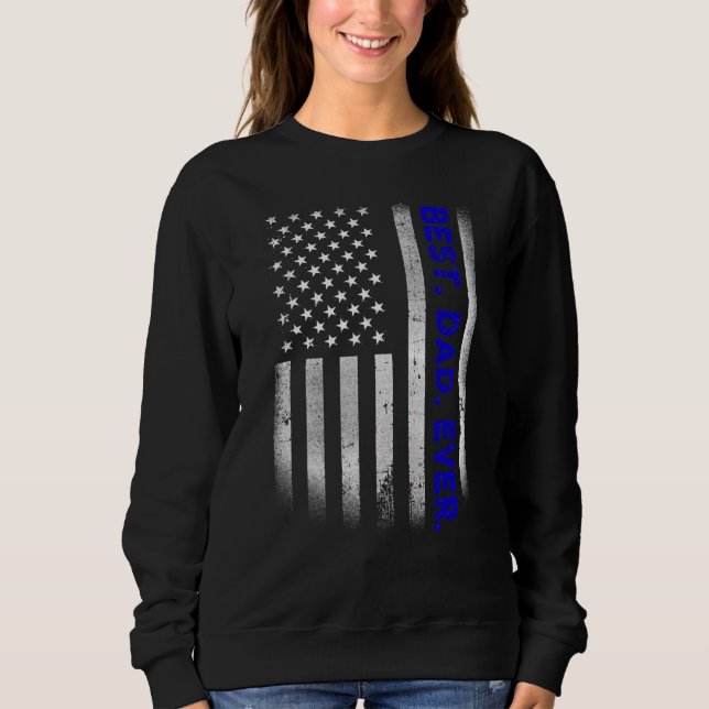 Sudadera Día del Padre de la Bandera Americana (Anverso)
