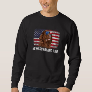 Sudadera Día del Padre de la Bandera Estadounidense en Terr