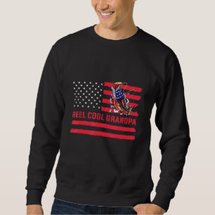 Sudadera Día del Padre de la Bandera Estadounidense Reel Gu