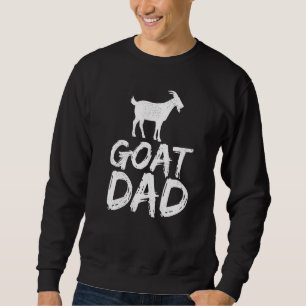 Sudadera Día del padre de la cabra al estilo retro de los h