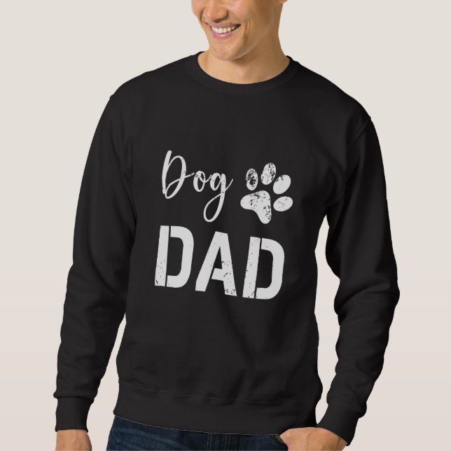 Sudadera Día del Padre de la Pasta de Perro con Dolor Vinta (Anverso)