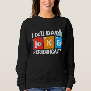 Sudadera Día del padre de los hombres le digo a papá Chiste