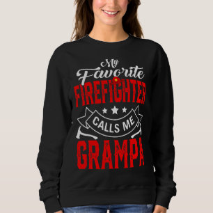 Sudadera Día del padre de los hombres me llama mi bombero f