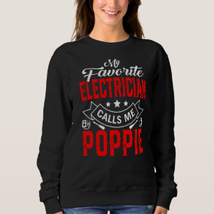 Sudadera Día del padre de los hombres me llama mi electrici