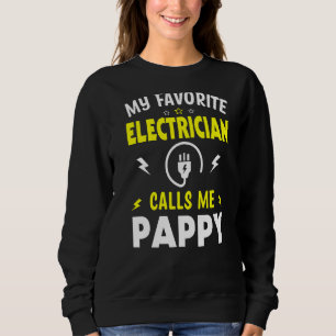 Sudadera Día del padre de los hombres me llama mi electrici