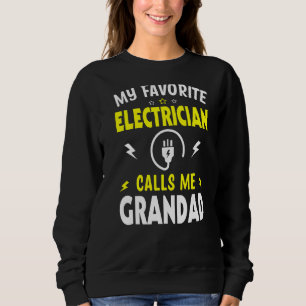 Sudadera Día del padre de los hombres me llama mi electrici