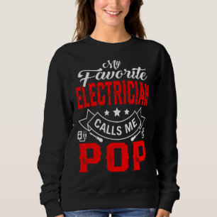 Sudadera Día del padre de los hombres me llama mi electrici
