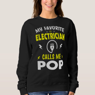 Sudadera Día del padre de los hombres me llama mi electrici