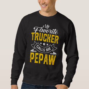 Sudadera Día del Padre de los hombres mi camionero favorito