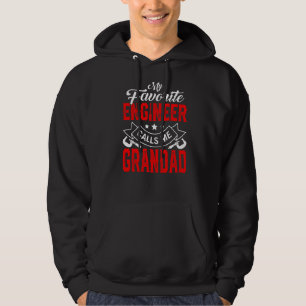 Sudadera Día del Padre de los hombres mi ingeniero favorito