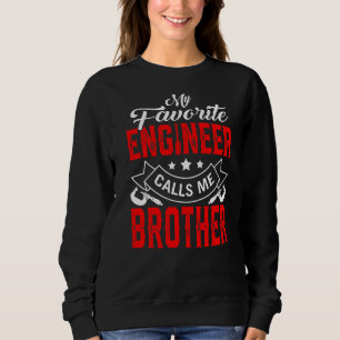 Sudadera Día del Padre de los hombres mi ingeniero favorito