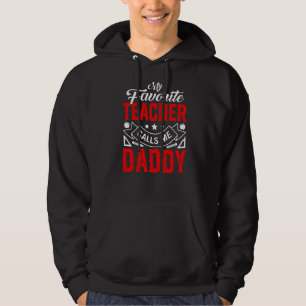 Sudadera Día del padre de los hombres, mi profesor favorito