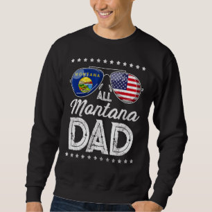 Sudadera Día del Padre De Los Hombres Montana 4 De Julio Us