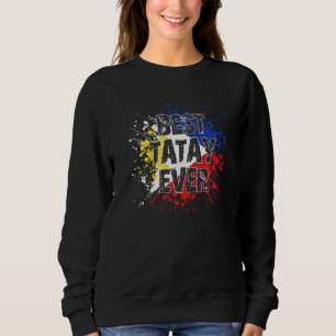 Sudadera Día del Padre Día Filipino Papá Bandera Mejor Ta d