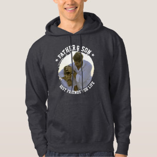 Sudadera Día del Padre e Hijo Personalizado Foto Mejor Amig