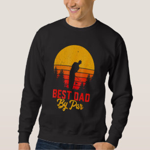 Sudadera Día del Padre Mejor Papá Por Par Golf