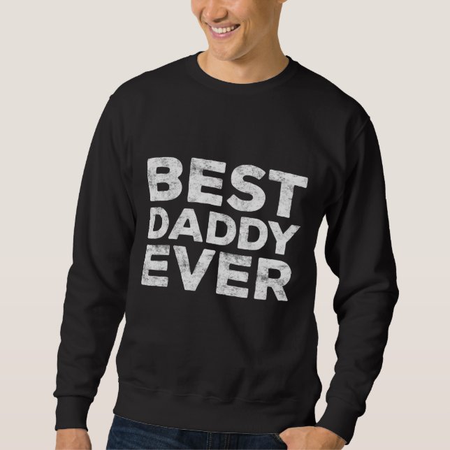 Sudadera Día del Padre Mejor Papi (Anverso)