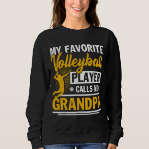 Sudadera Día del Padre, mi jugador favorito de voleibol lla