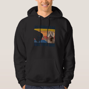 Sudadera Día del Padre Perro Mejor Weimaraner