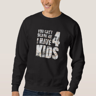 Sudadera Día del Padre Tengo 4 Niños Parentesco Amante Pate